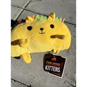 EXPLODING KITTENS - Taco Cat 13”Collectible Plush